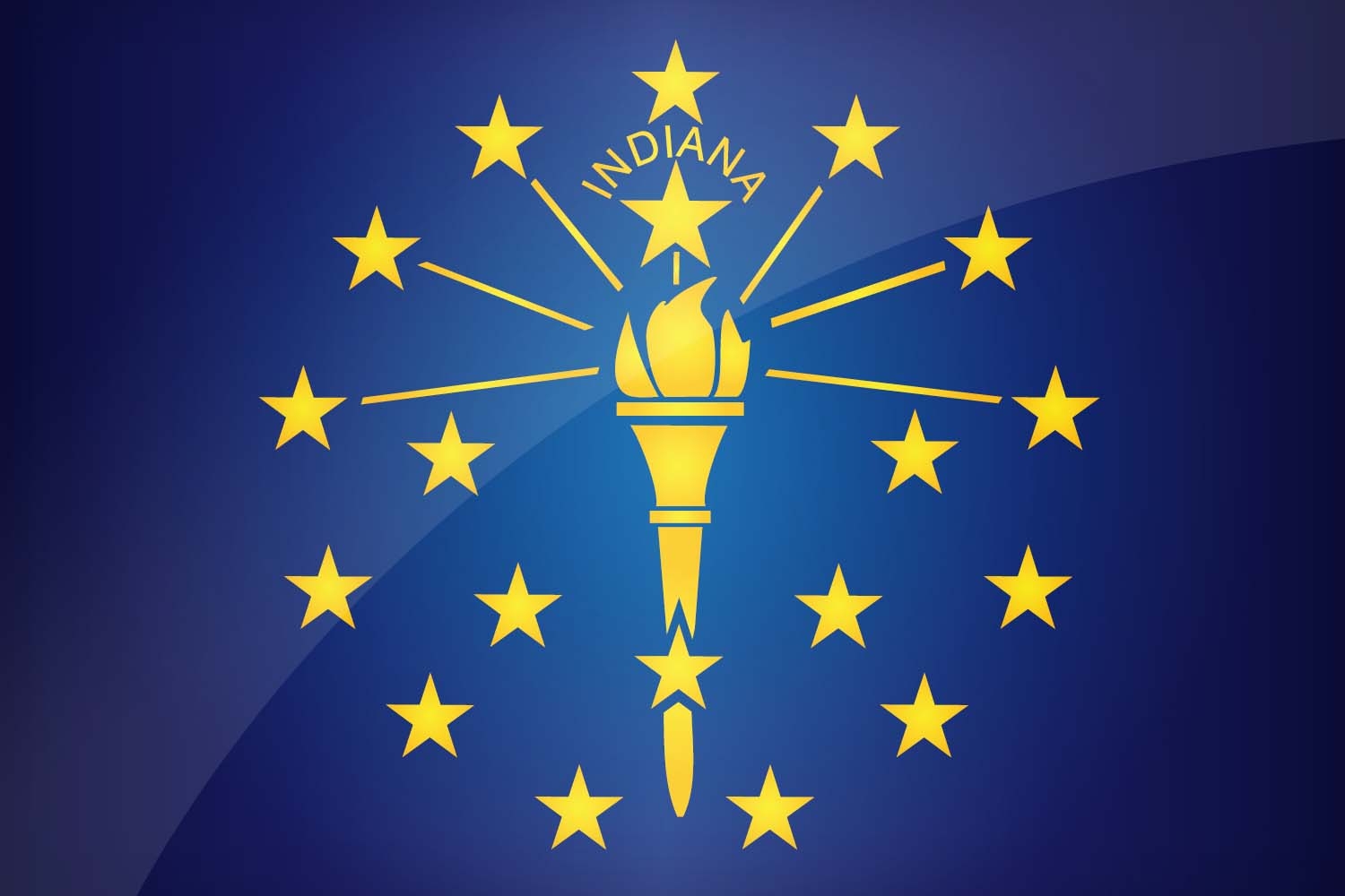 Flag Of Indiana Download The Official Indiana s Flag