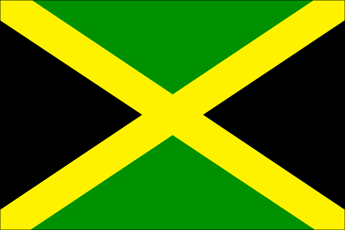 Flag Of Jamaica At PrintColorFun