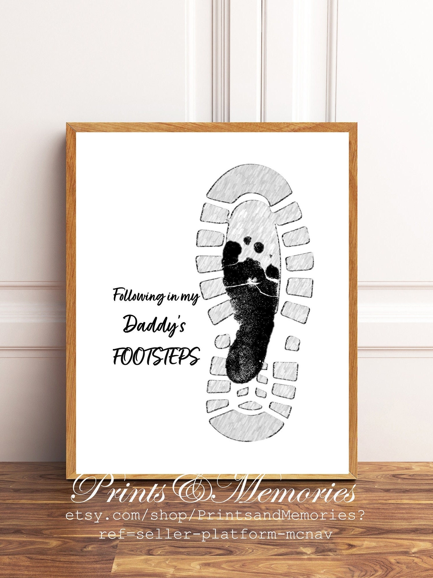 Following In Daddy'S Footsteps Printable
