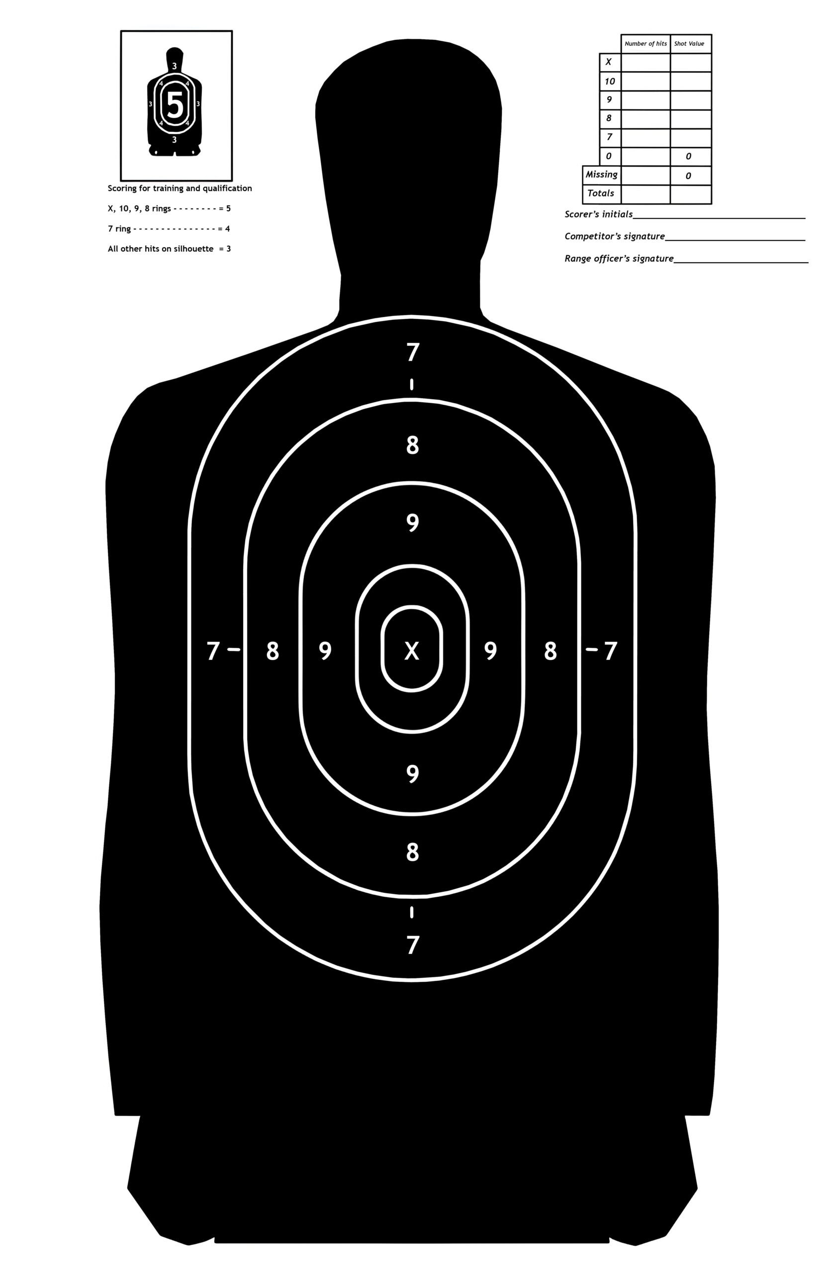 For Anyone Who Needs A Printable Target Here s One I Made From Low Res Photo Adobe Ps Cs6 R airguns