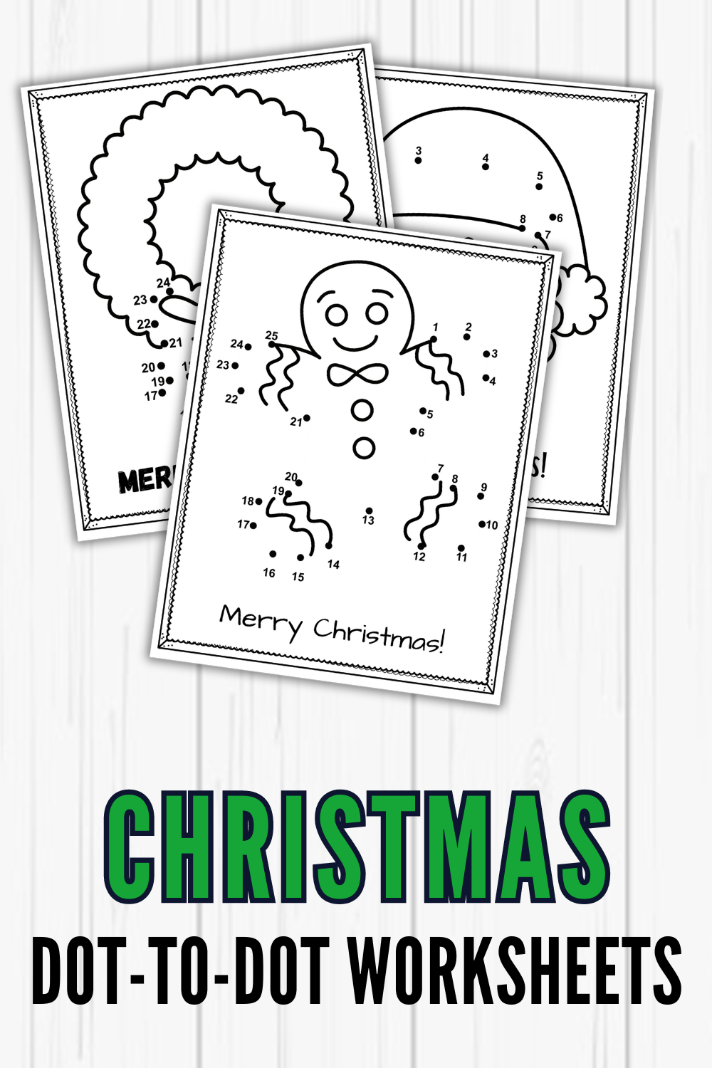 Free Printable Christmas Connect The Dots
