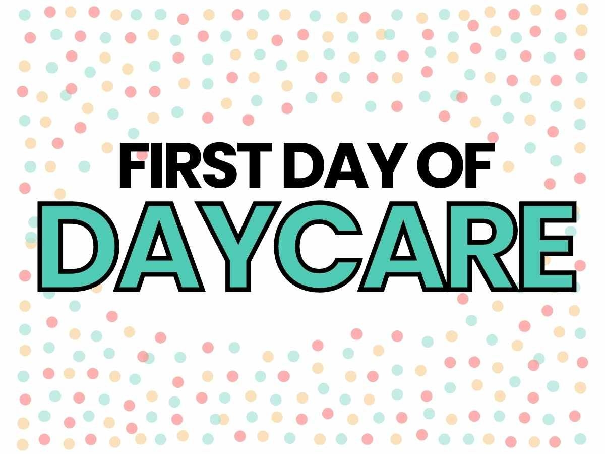 Free First Day Of School Sign 2024 School Signs Daycare Signs Kindergarten First Day