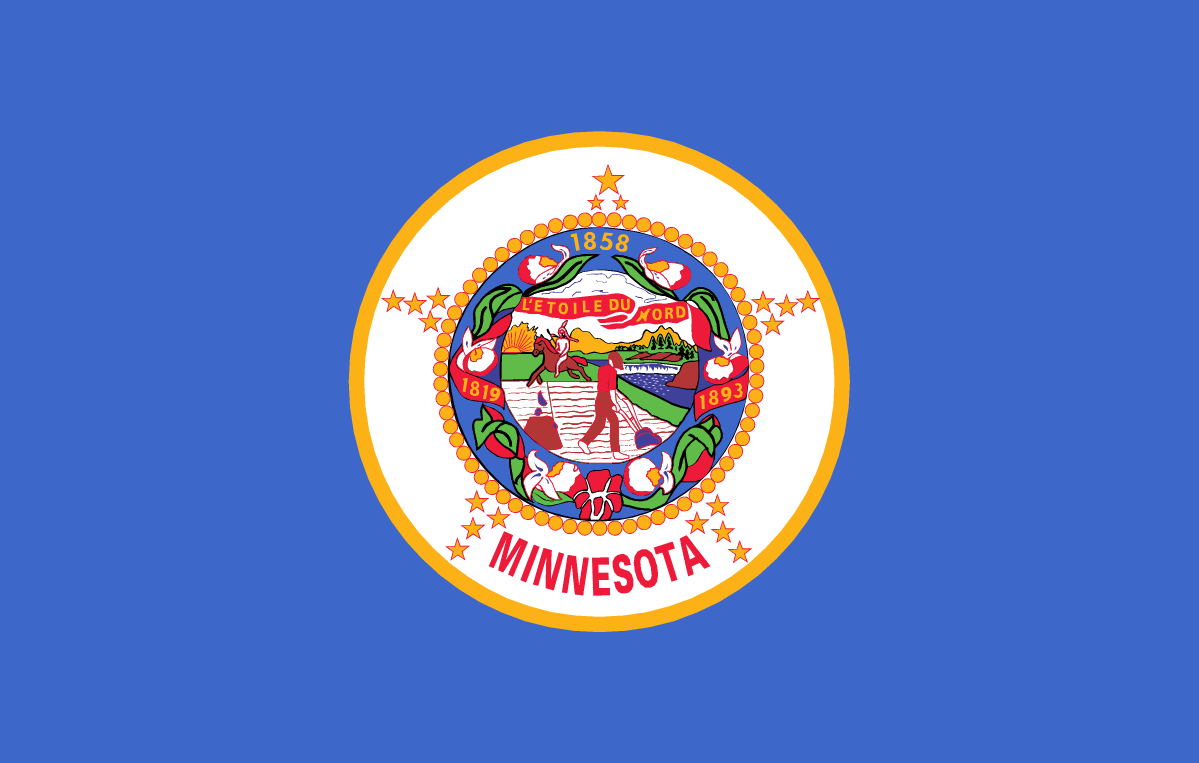 Free Minnesota Flag Images AI EPS GIF JPG PDF PNG And SVG