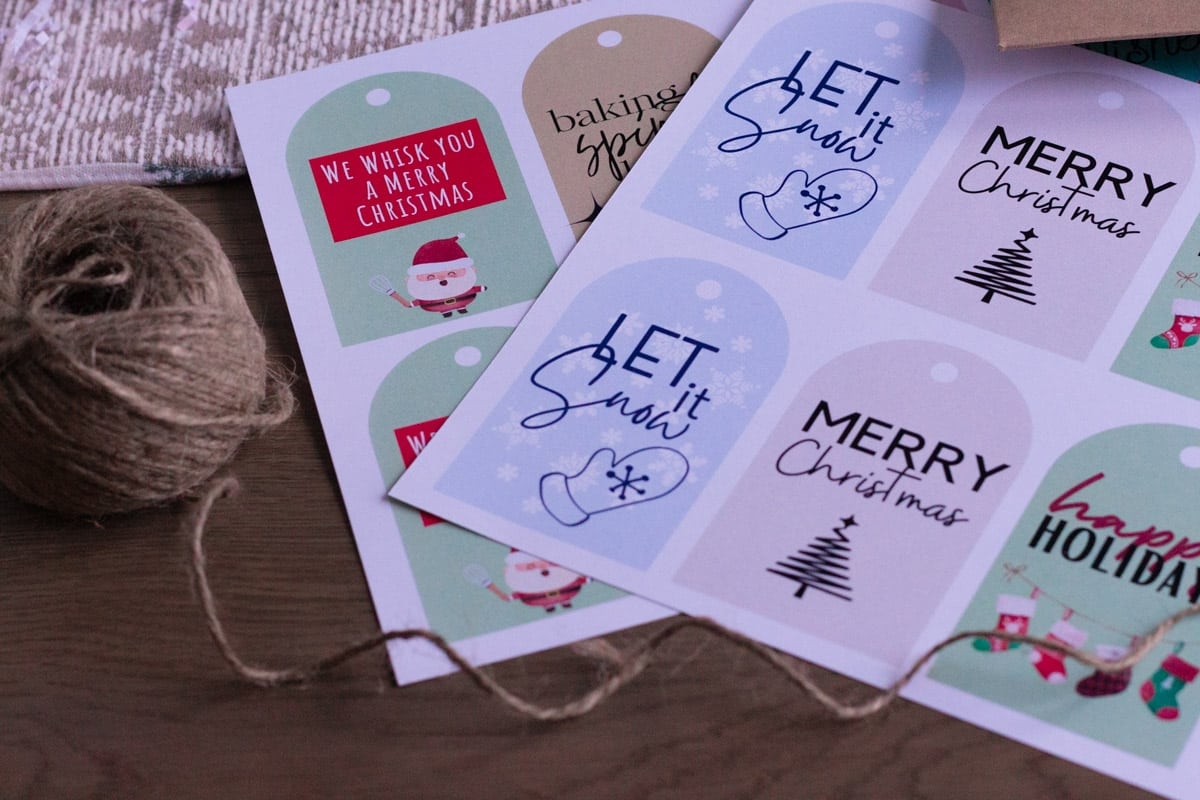 Free Printable Christmas Cookie Gift Tags The Frosted Kitchen