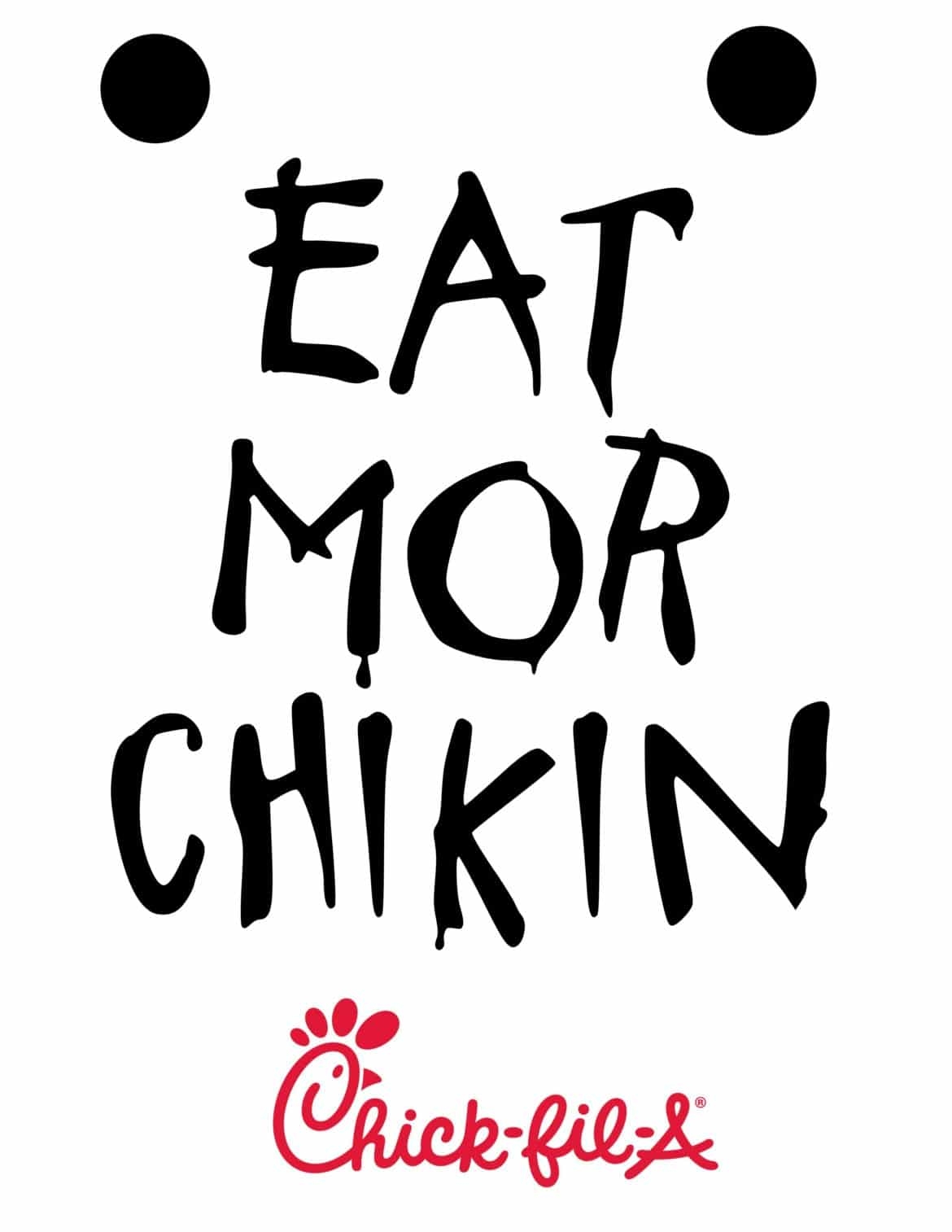 Free Printable Eat More Chikin Printable Sign 2024 Clarks Condensed