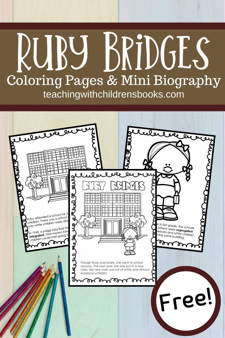 Free Printable Ruby Bridges Activities For Kindergarten