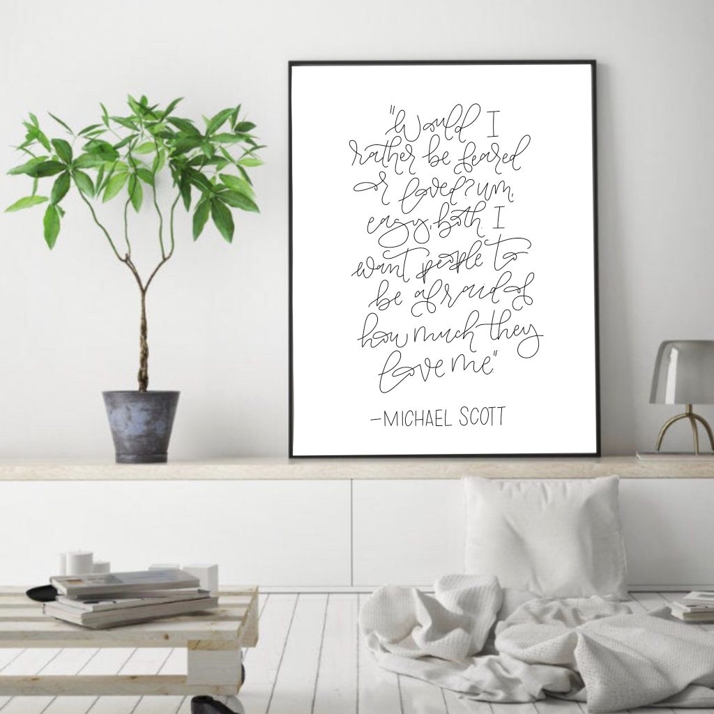 FREE PRINTABLES The Office Quotes All Things Thrifty