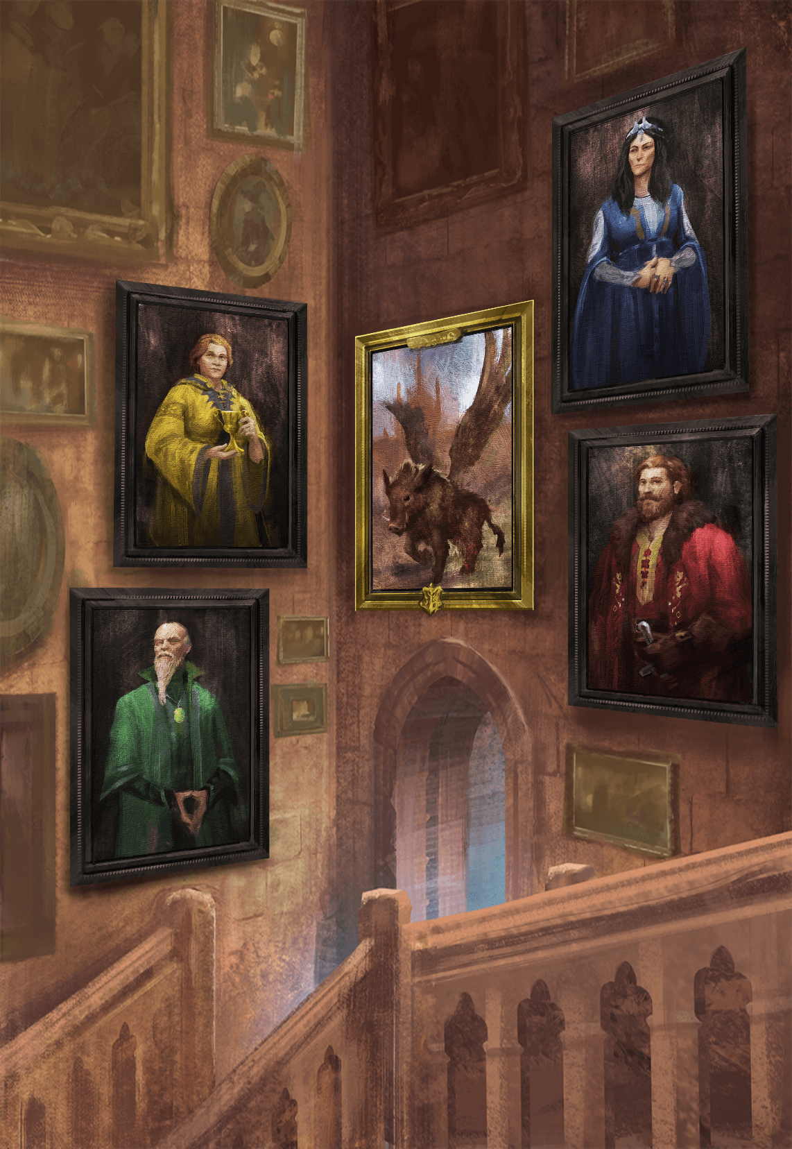 Hogwarts Portraits Printable