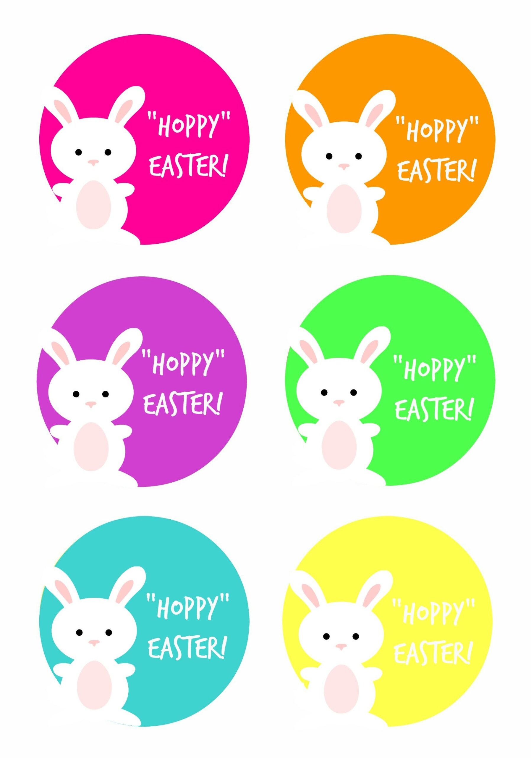 HOPPY Easter Gift Tag Printable Easter Printables Free Easter Tags Free Printable Free Printable Gift Tags
