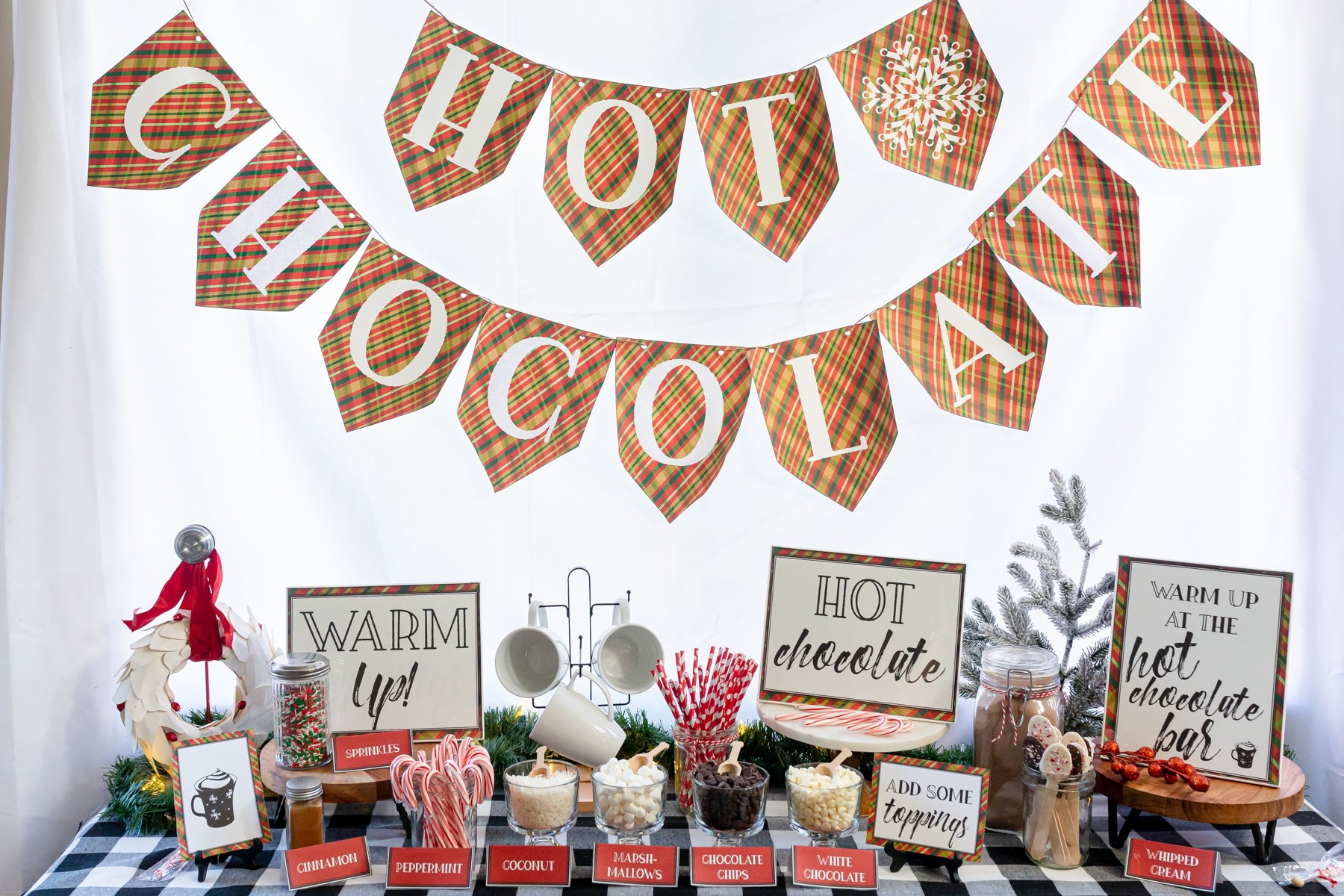 Hot Chocolate Bar Ideas And Free Printable Signs Play Party Plan
