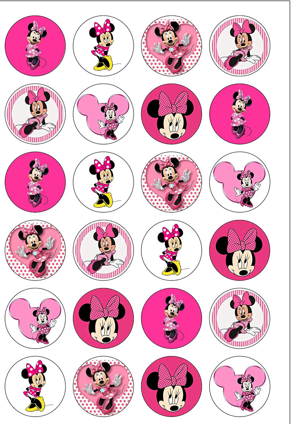 Imprimibles Minnie Etiquetas Minnie Fiesta Minnie Mouse Decoracion