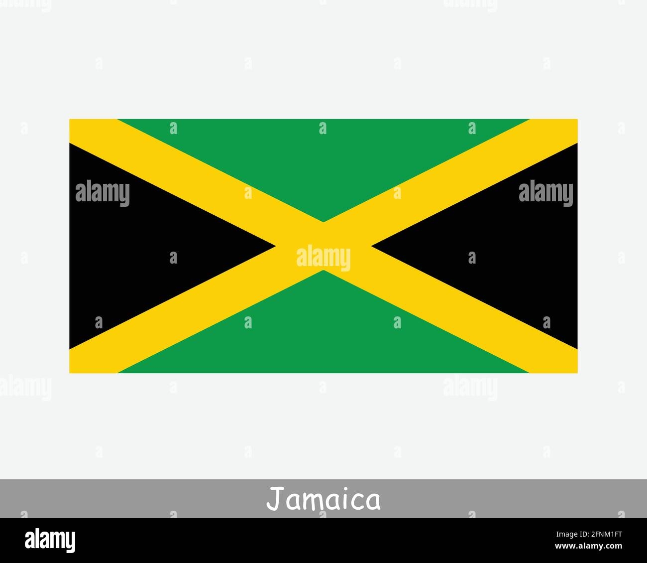 Flag Of Jamaica Printable