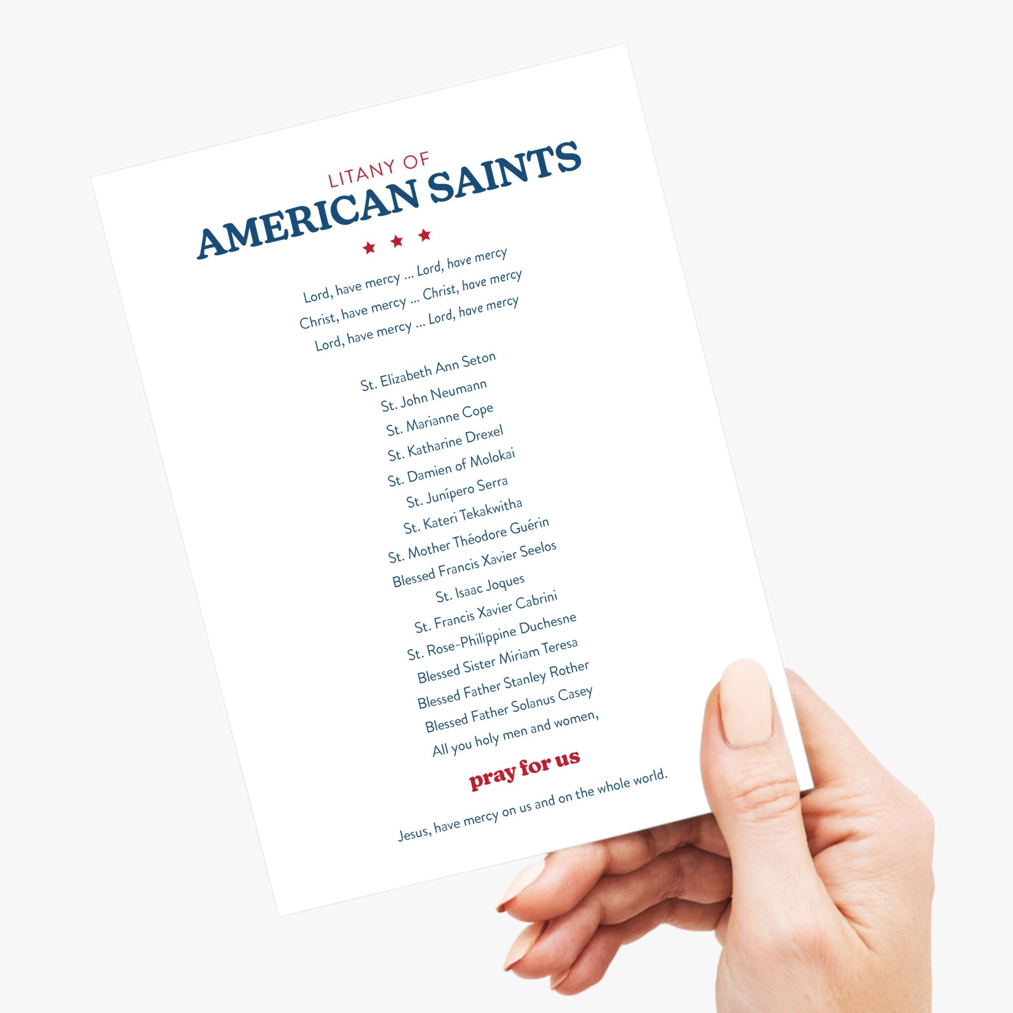 Litany Of American Saints Printable Litany Prayer American Catholic Saint Art American Prayer Print Catholic Prayers Catholic Saints Etsy