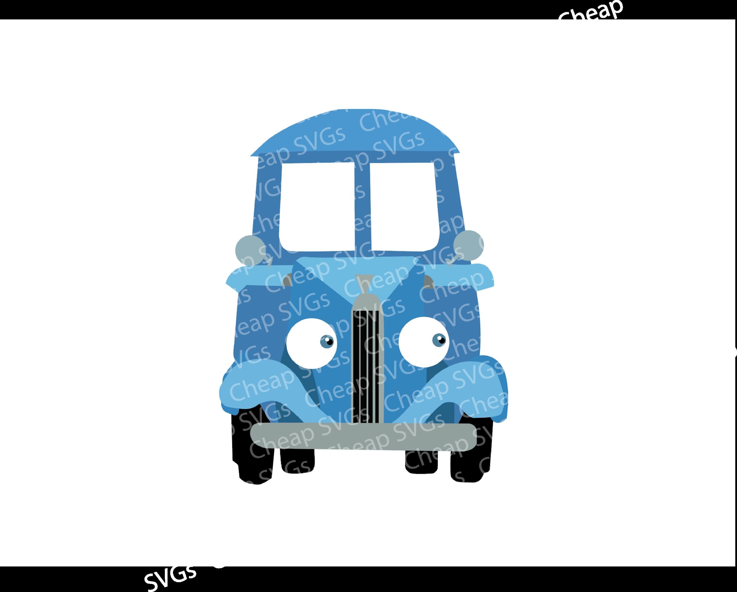 Little Blue Truck Frame SVG File For Cricut And Silhouette Etsy