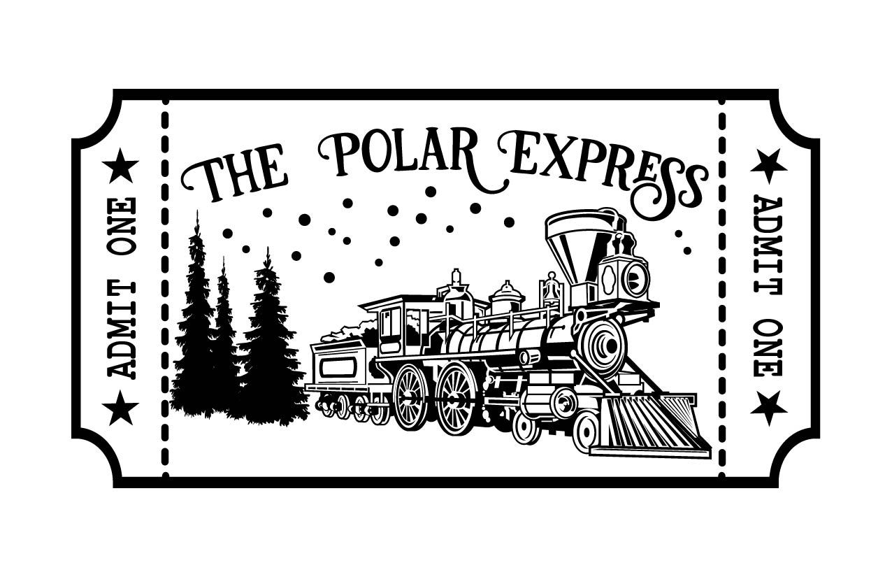Magnolia Design Co Polar Express Tickets Polar Express Magnolia Design