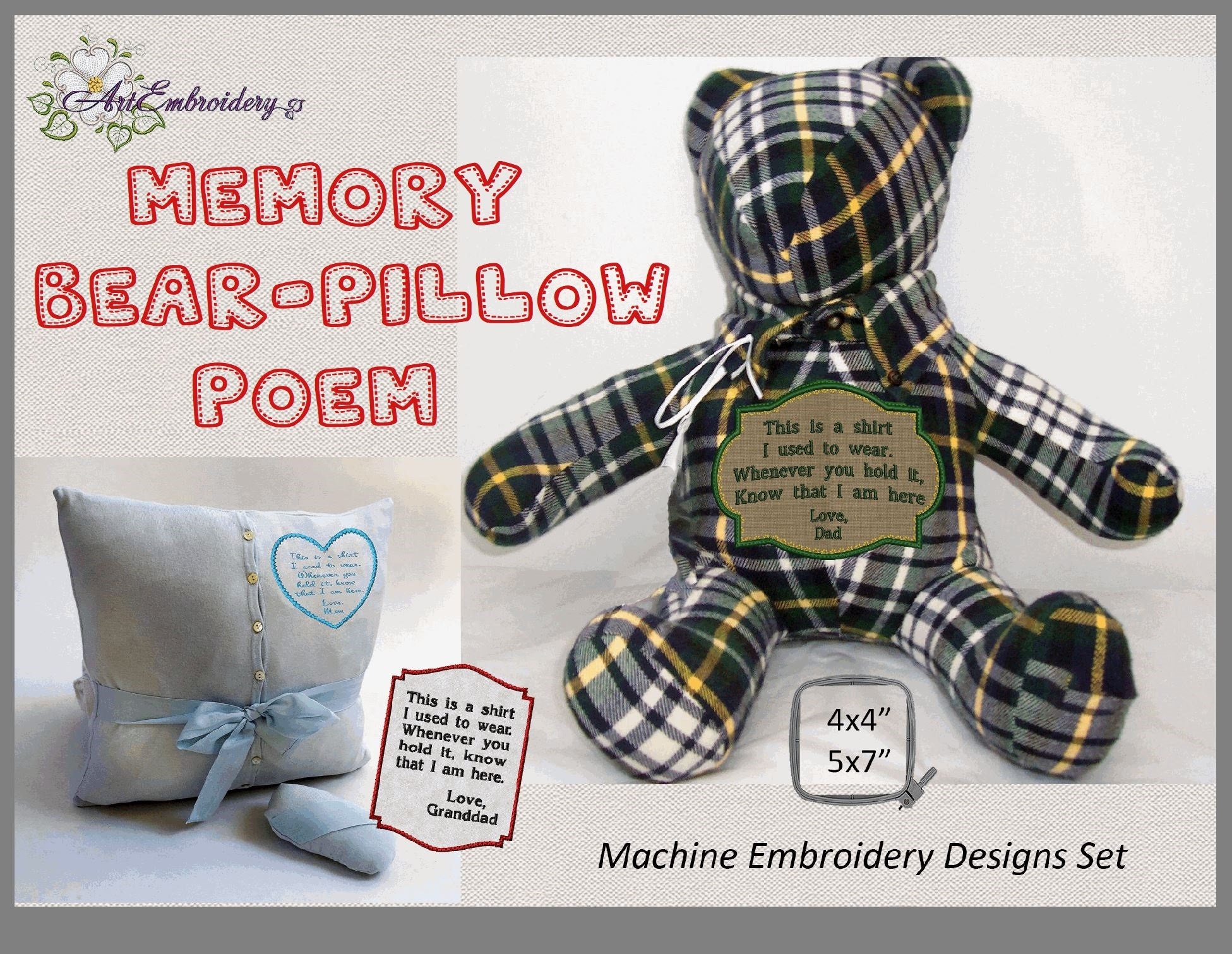 Printable Memory Bear Poem