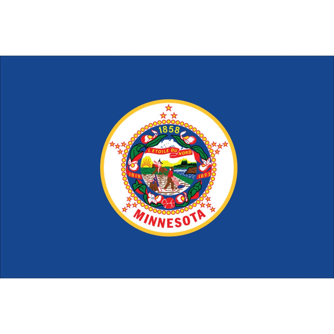 Minnesota State Flag Printable