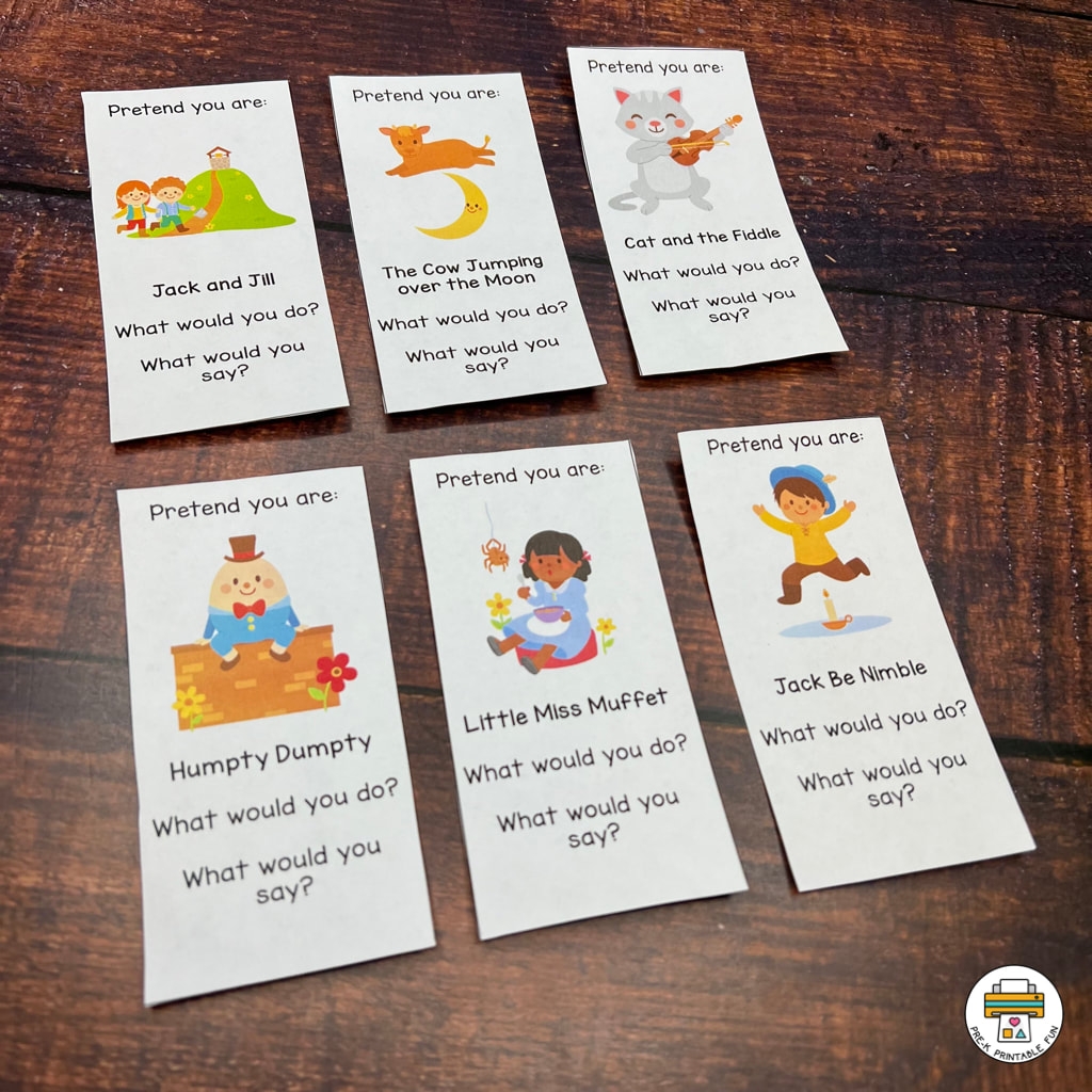 Mother Goose And Nursery Rhymes Activity Pack Pre K Printable Fun