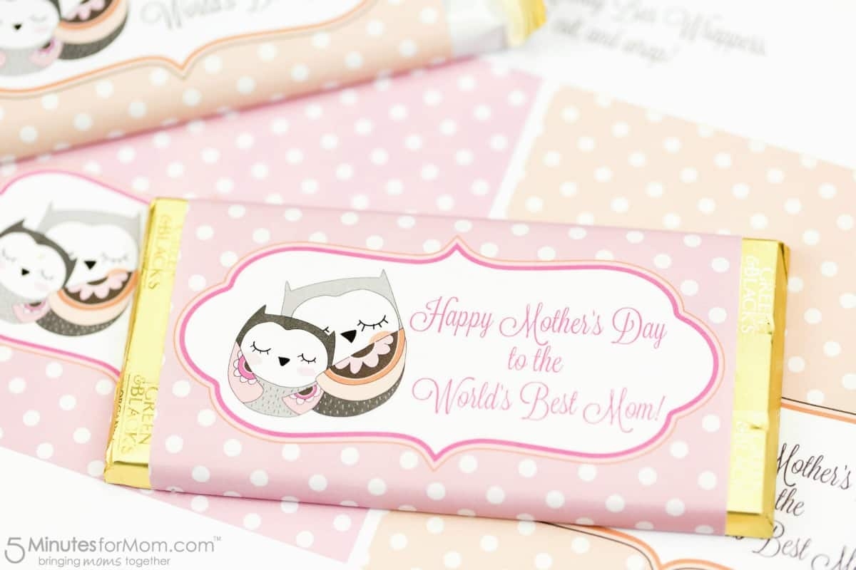 Mother s Day Candy Bar Wrapper Free Printable