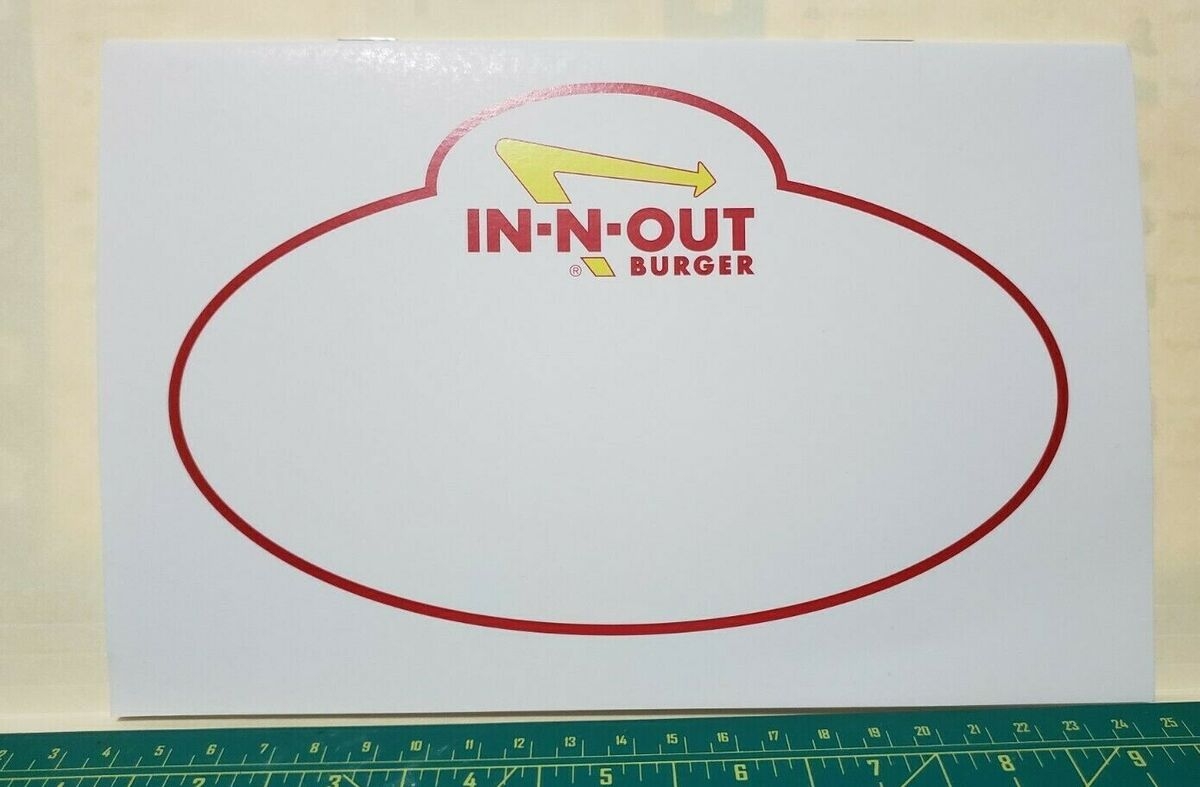 New In N Out Burger Coloring Book 2014 5 50 X 8 50 Adult Child INO EBay