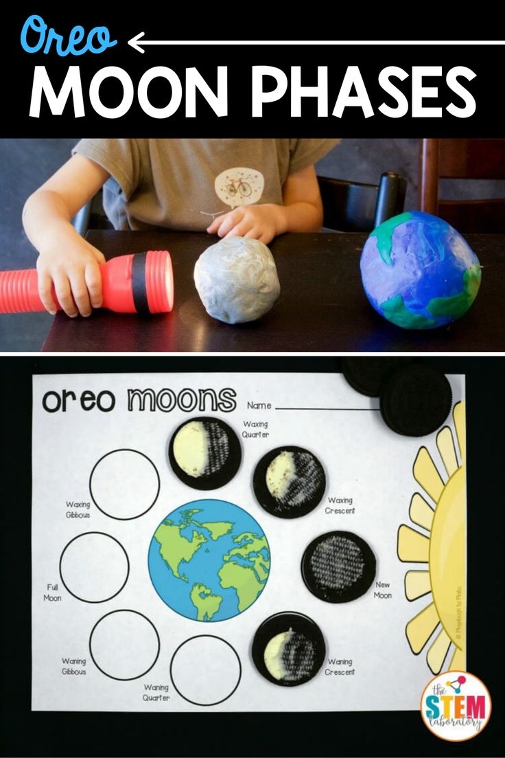 Oreo Moon Phases Oreo Moon Phases Moon Phases Space Activities
