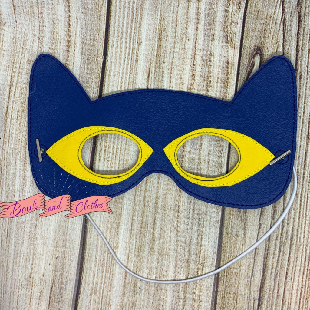 Pete School Cat Mask Bows And Clothes