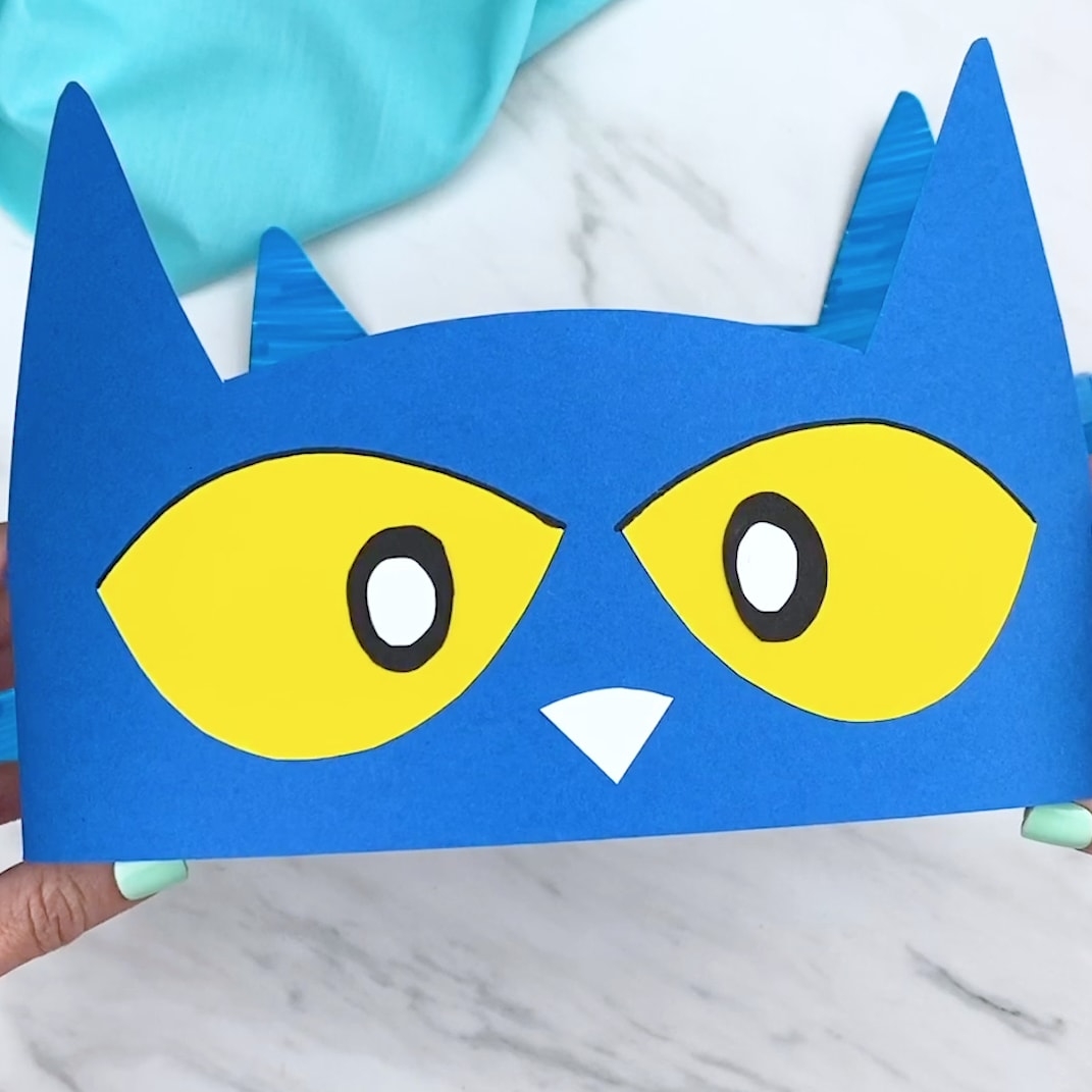 Pete The Cat Printable Mask