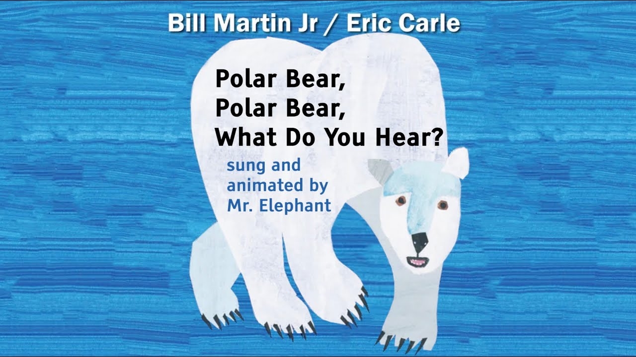 Printable Polar Bear Polar Bear What Do You Hear