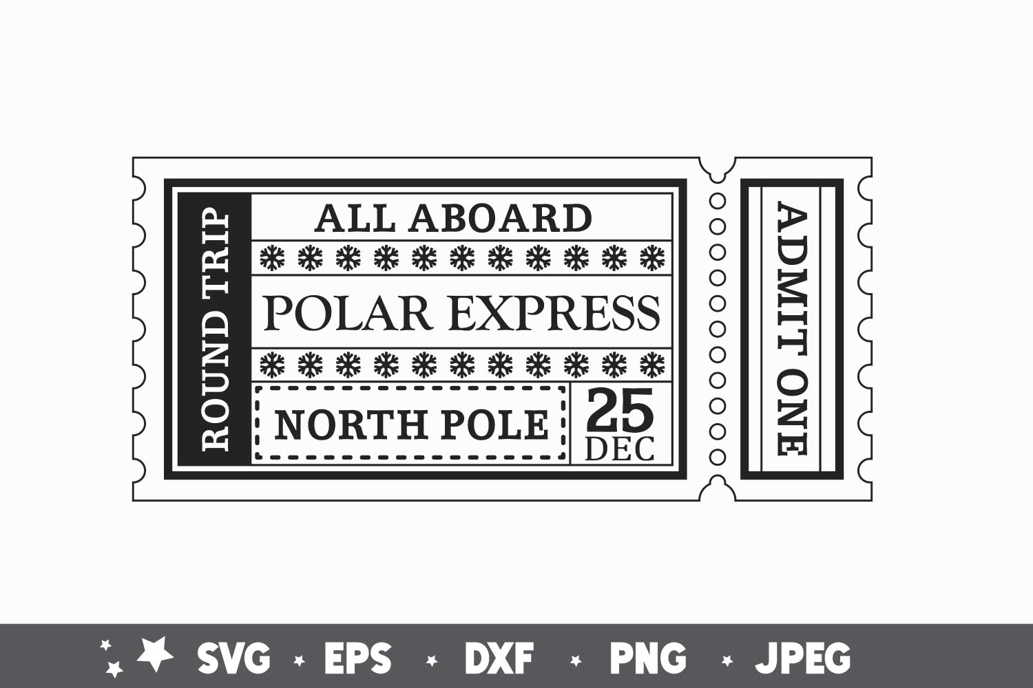 Polar Express Ticket Karimoos