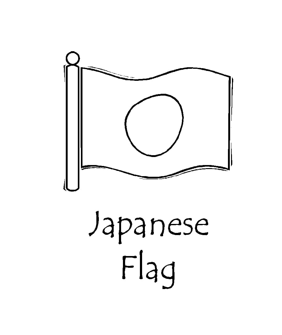 Printable Japan Flag Coloring Page Download Print Or Color Online For Free