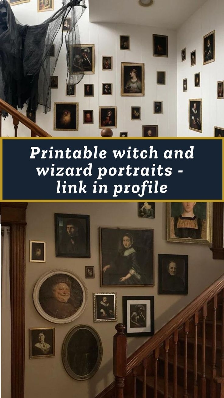 Printable Wizard Portraits