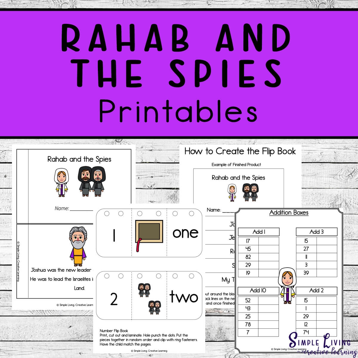 Rahab And The Spies Printables Simple Living Creative Learning