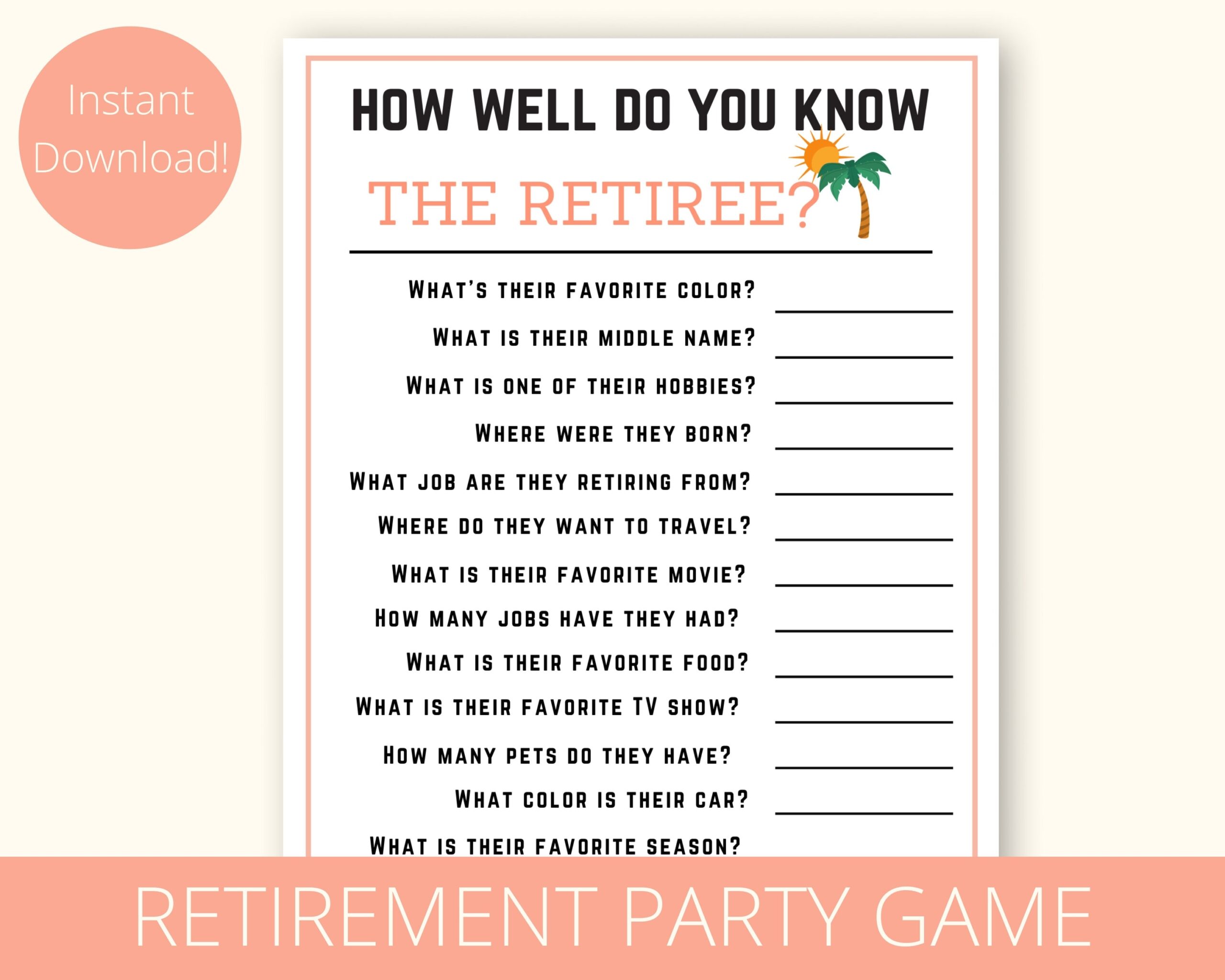 Retirement Party Games Retirement Party Game Printable Retirement Games Retiree Games Retirement Would They Rather Etsy Israel