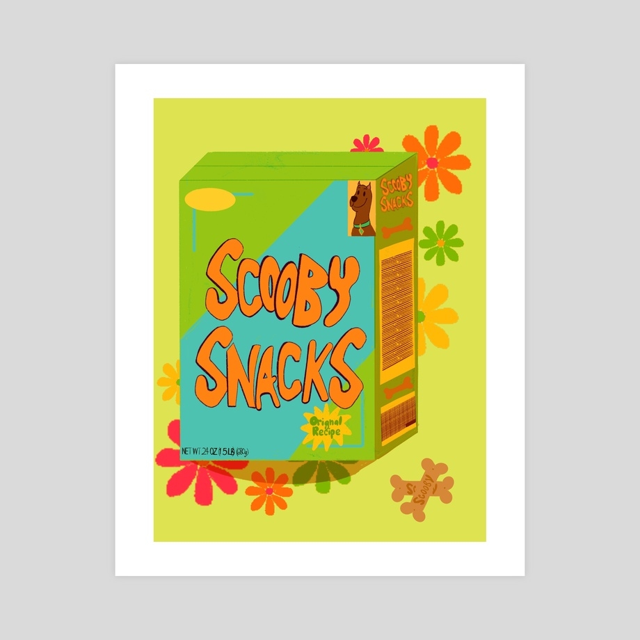 Scooby Snacks An Art Print By Tia INPRNT