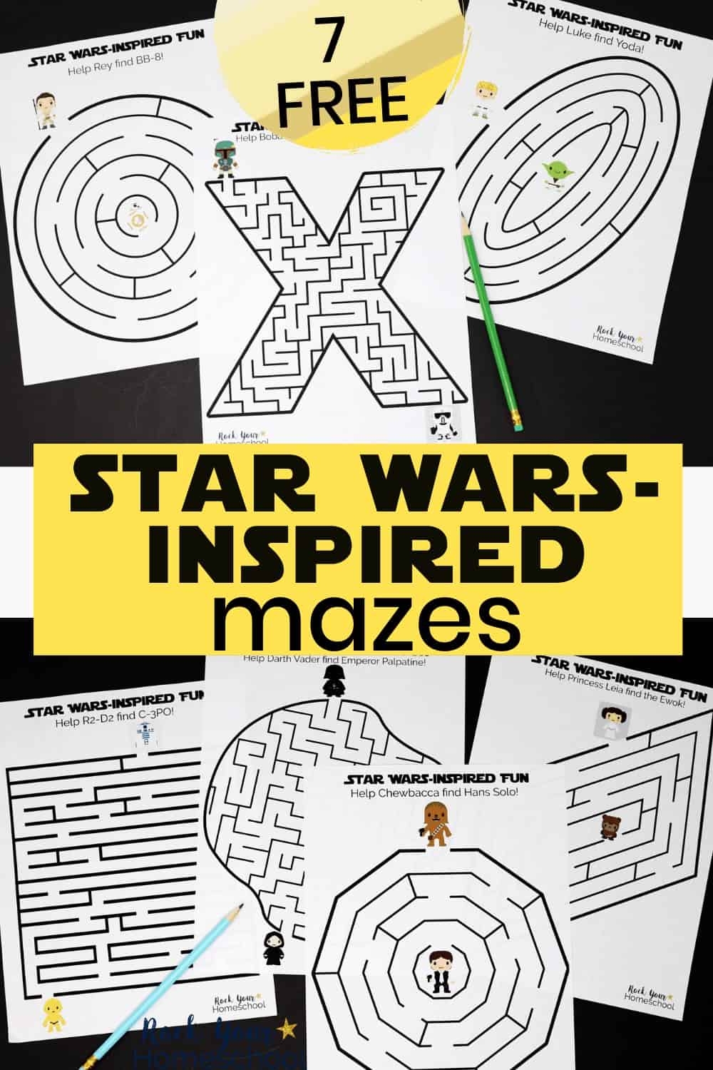 Printable Star Wars Maze
