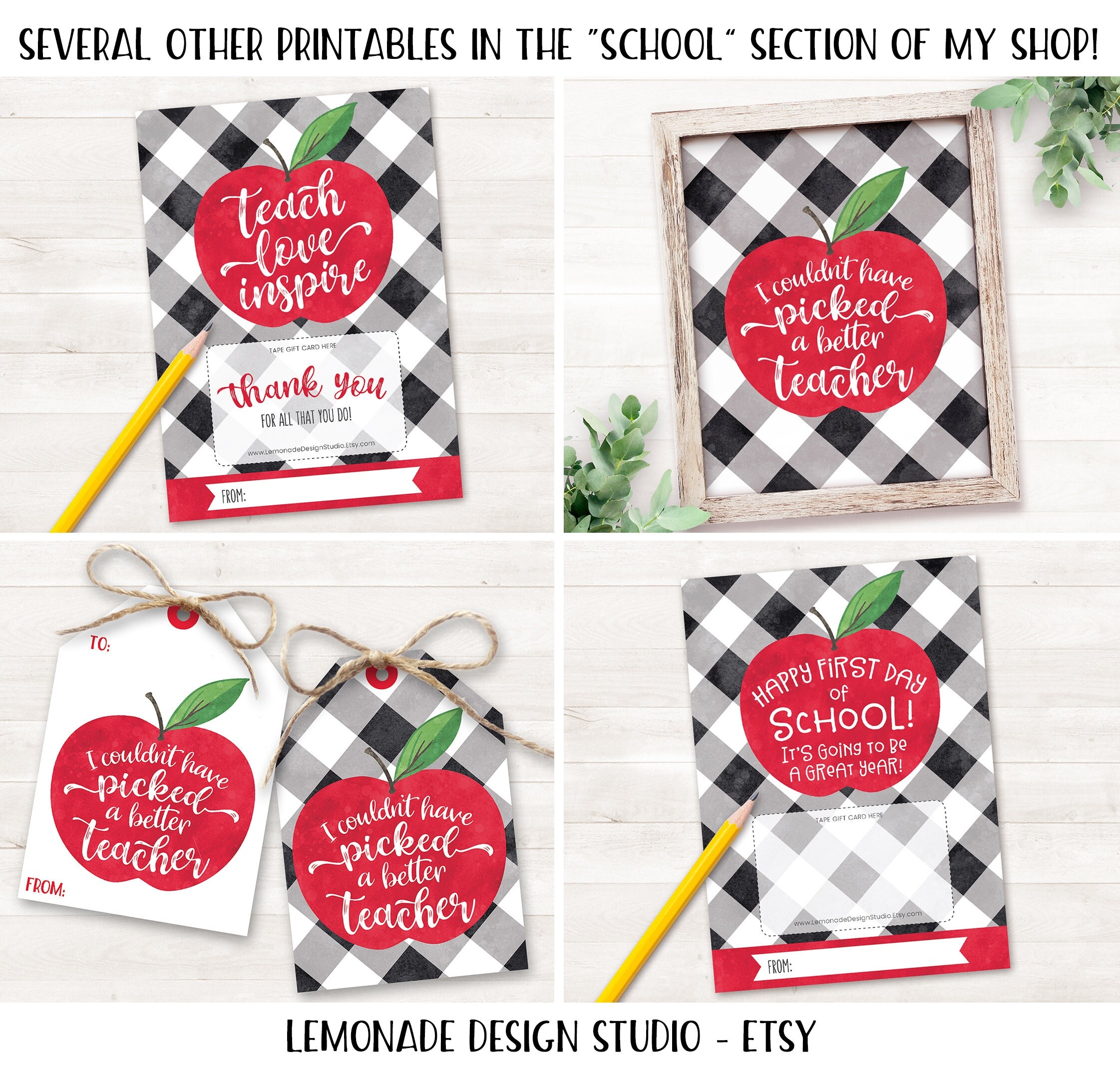 I Couldn'T Have Picked A Better Teacher Free Printable