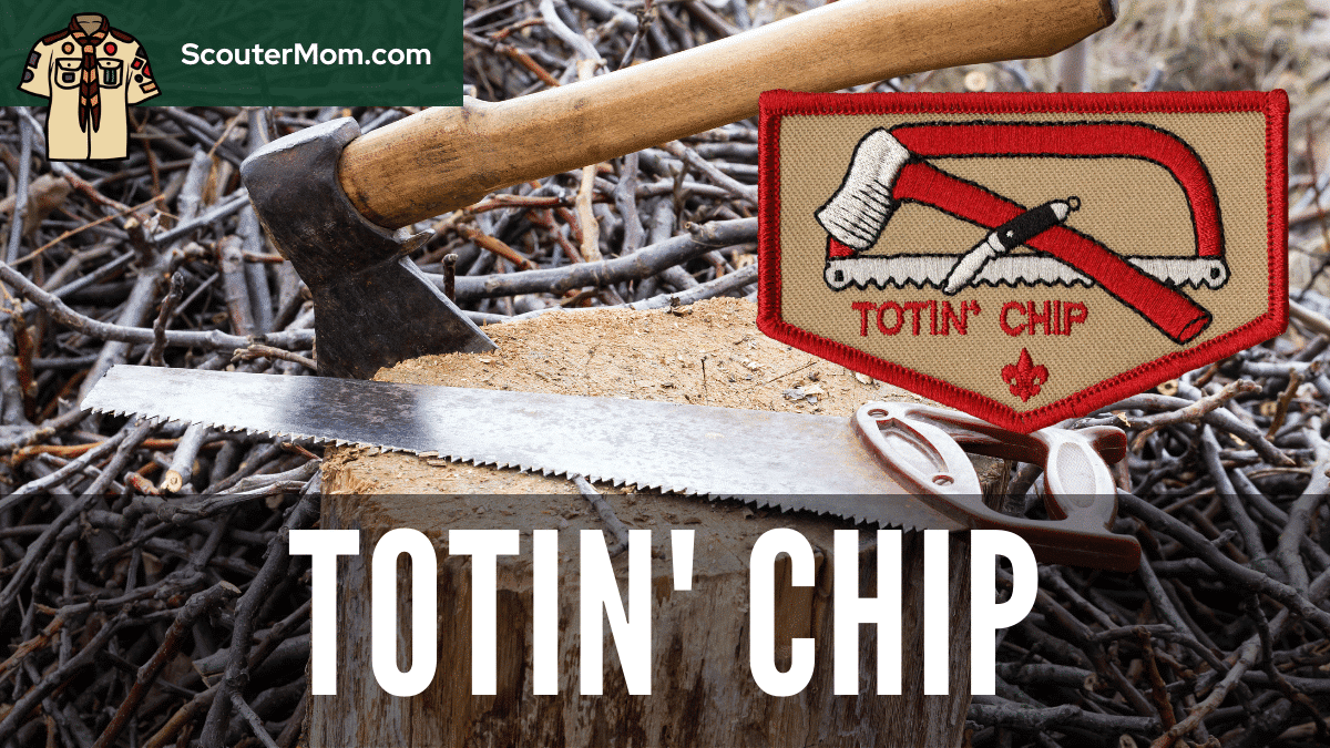 Totin Chip Certification Scouter Mom