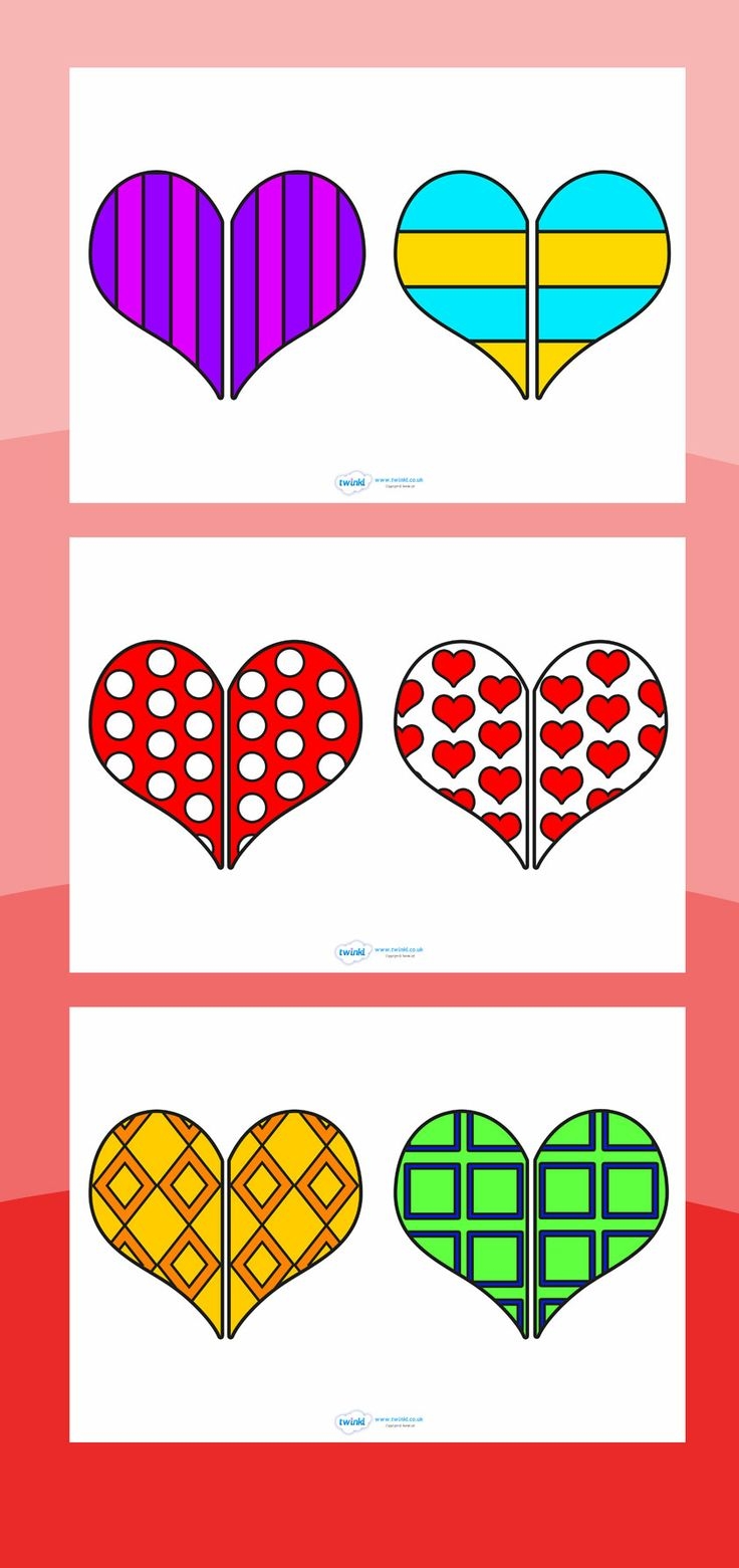 Valentine Heart Pattern Matching Game Printable Http www twinkl co uk resources festivals and cultural celebrati Valentijnidee n Valentijn Knutselen Thema